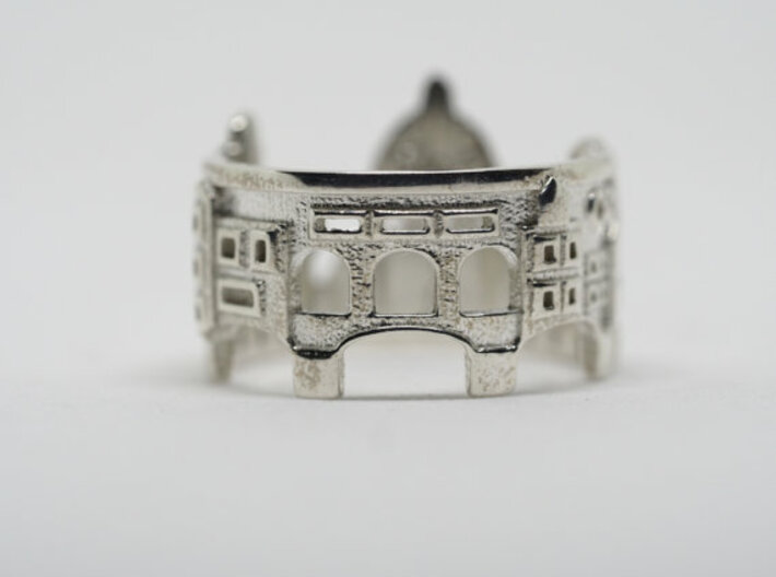 Florence Ring - Romantic Ring Gift 3d printed 