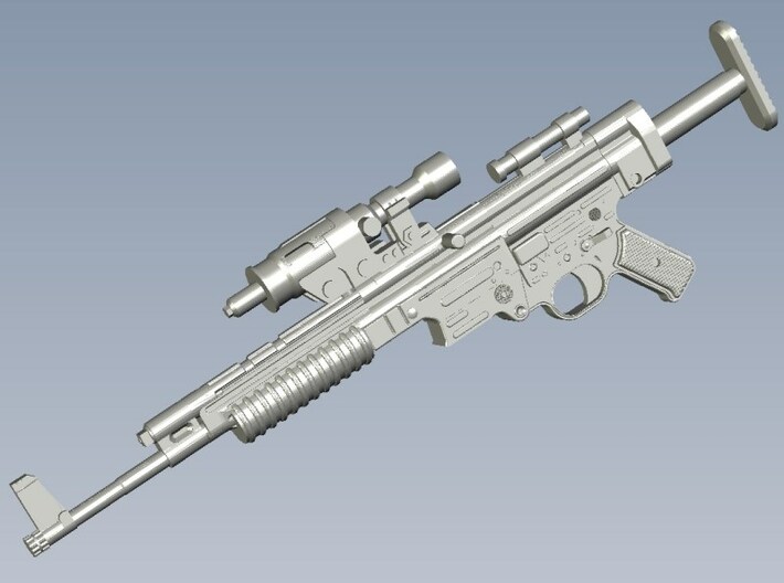 1/35 scale BlasTech A295 Star Wars V blaster x 1 3d printed