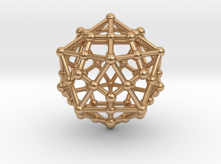 Dodecahedron - Icosahedron 3d printed