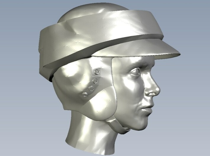 1/35 scale Star Wars rebel trooper head x 1 3d printed 