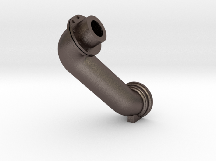 Rear Exhaust Elbow Left 3d printed