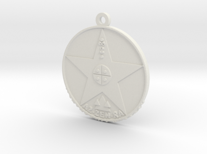 Metatronia Energy Therapy Amulet 3d printed