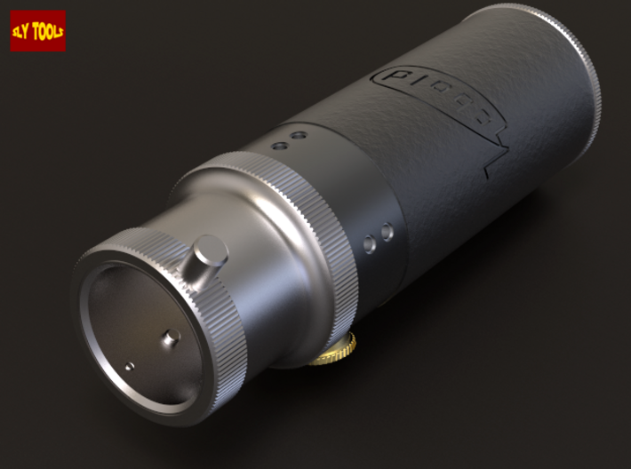Droid Caller - Light Bulb / Lens 3d printed Full Droid Caller, detail (NOT INCLUDED)
