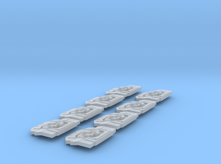 1/4222 Turrets and Bays 3d printed