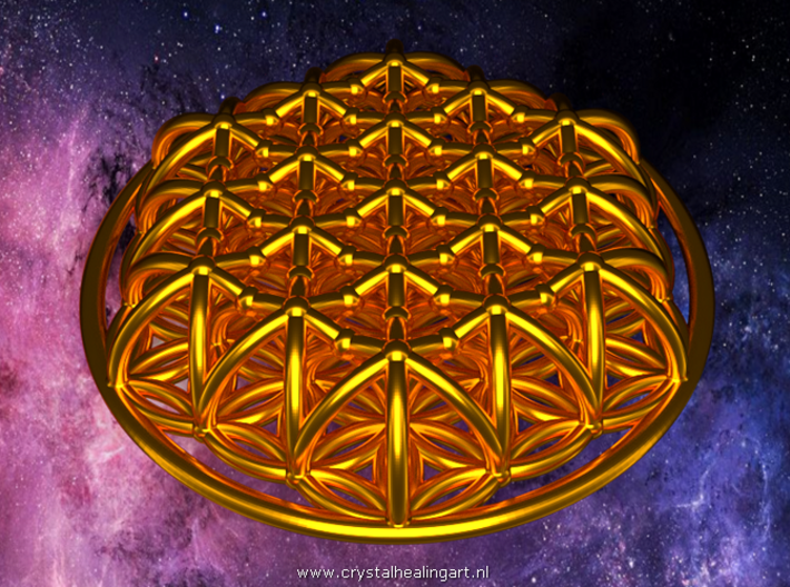 3d Flower Of Life 3d printed Artist impression of the 3d flower of life