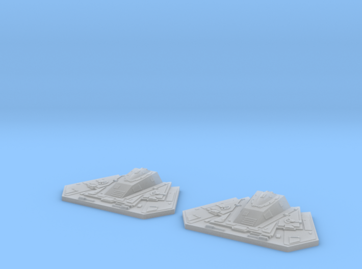 YT1300 MPC CANNONS YOKE SUPPORT SET 3d printed