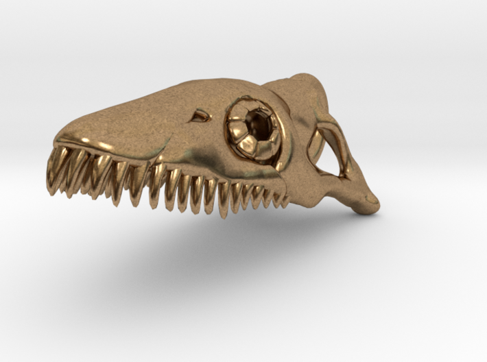 Loch Ness Skull Pendant 3d printed