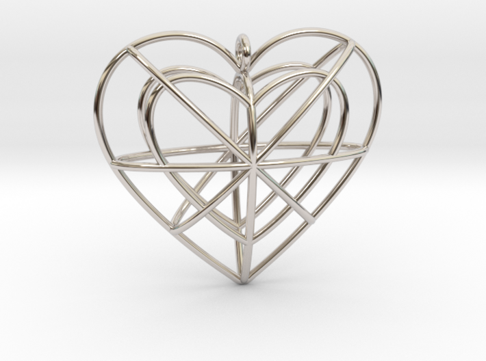 Wire Heart 3d printed