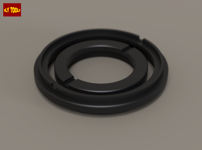TFA Scope Pro Version - Lens Retainers 3d printed TFA Scope Pro Version - Lens Retainers