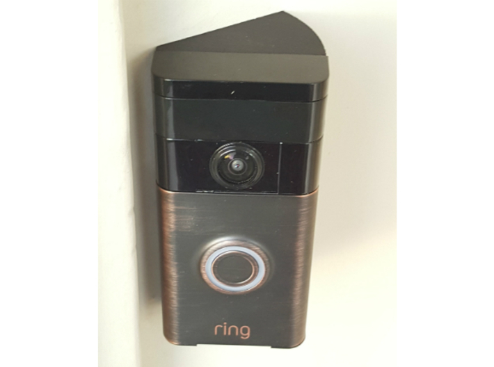 Ring Doorbell Angle Bracket/Wedge 40Left (GV47BPCZK) by jwei56