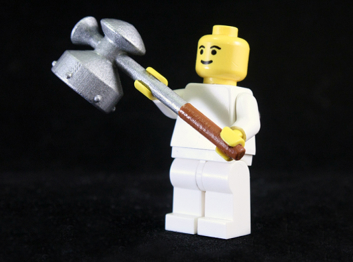Axe 1 lego hammer 3D model 3D printable