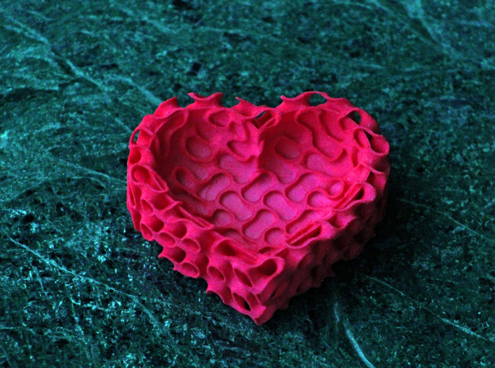 Gyroid Heart Bowl Mini 3d printed 