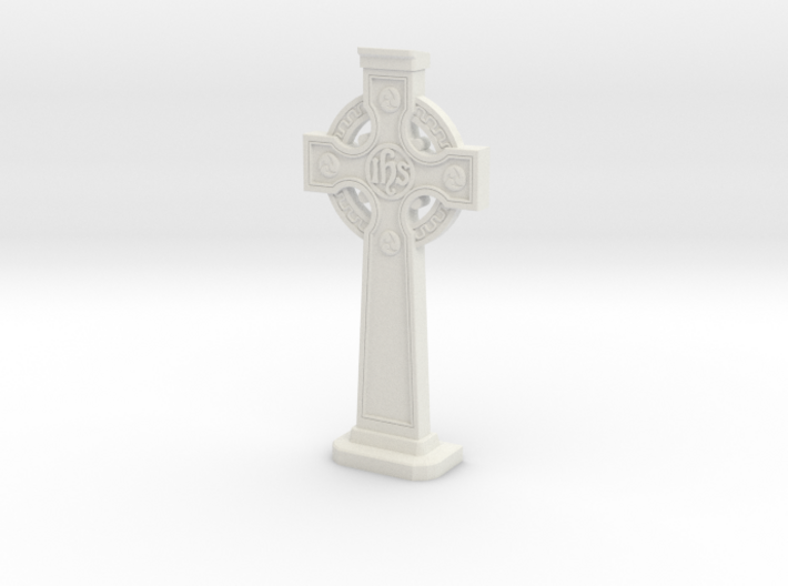 Gravestone miniatur Celticcross10 3d printed