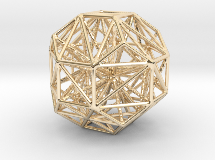 Polyhedron Graph 3d printed