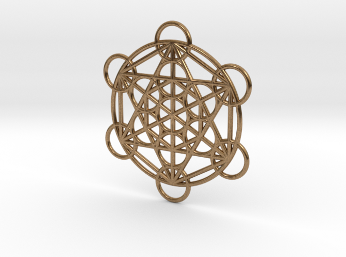 Metatron Grid Pendant 3d printed
