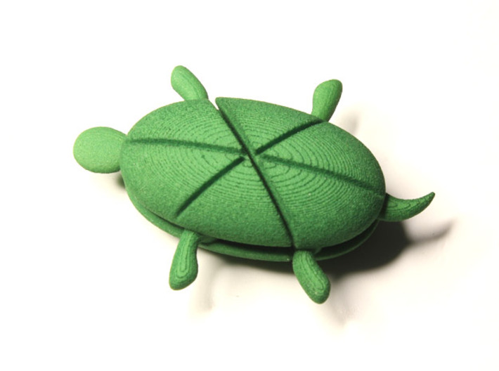 Hearturtle 3d printed Hearturtle in the shape of turtle