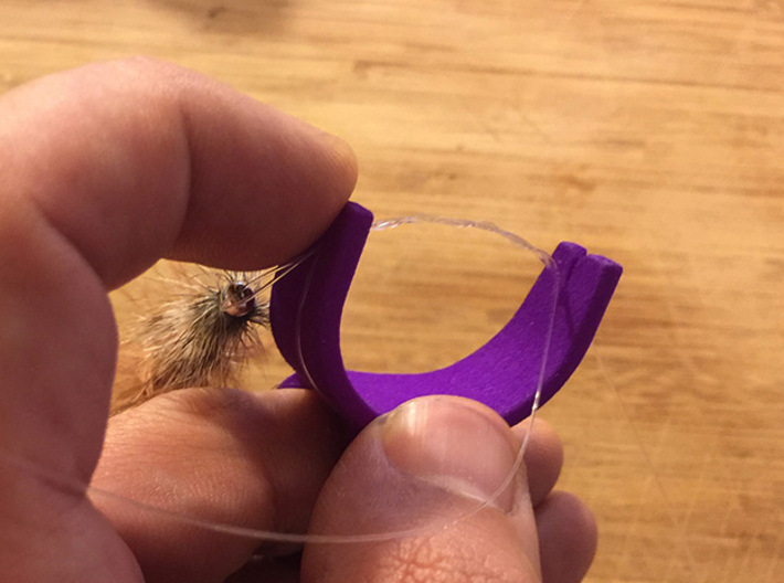 Unoknot Tool - Fly Fishing 3d printed Uni knot - fly