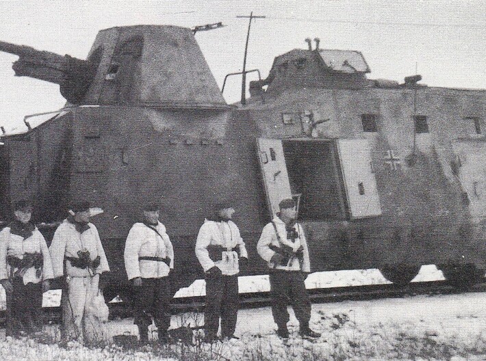 N 1-160 G-Wagen Armored Train BP-42 3d printed 