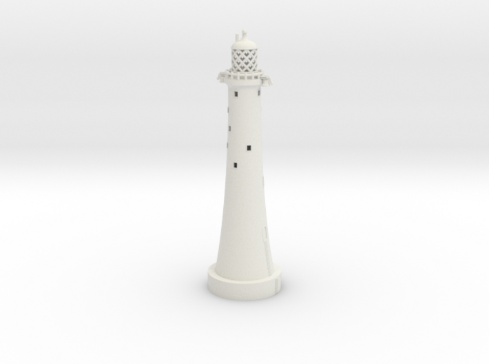 Eddystone Lighthouse 1/350th scale 3d printed 
