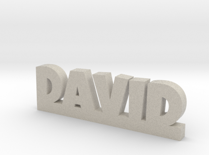 DAVID Lucky 3d printed