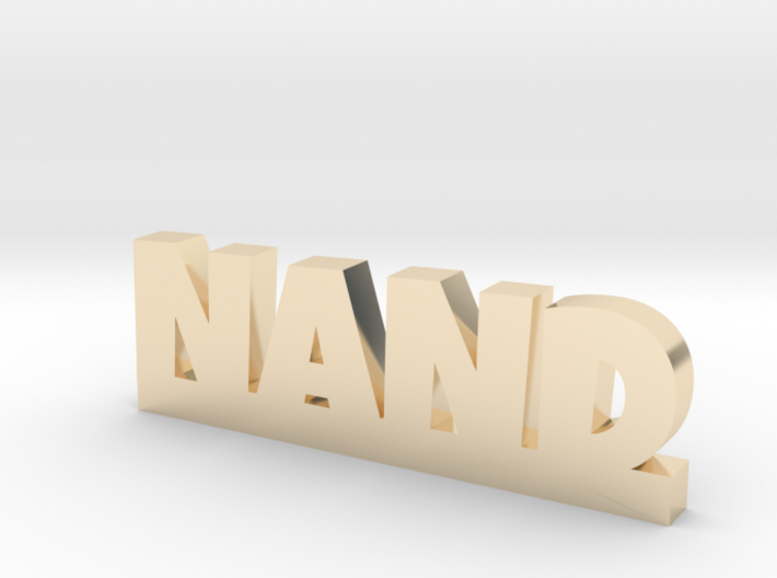 NAND Lucky 3d printed