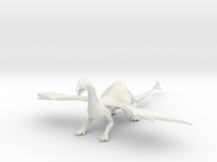Plated Dragon-1 3d printed