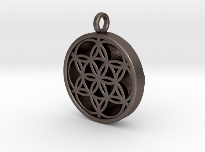 SEED OF LIFE PENDANT 3d printed