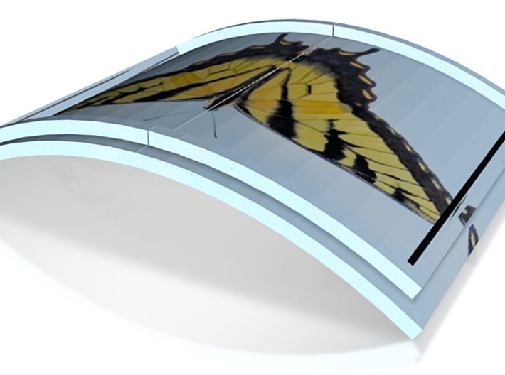 zz - Butterfly 1 B0x 2 W Lid Curved 5 #2 3d printed