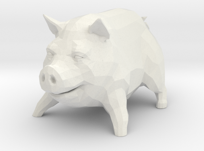 Piggy Desktop Toy 3d printed