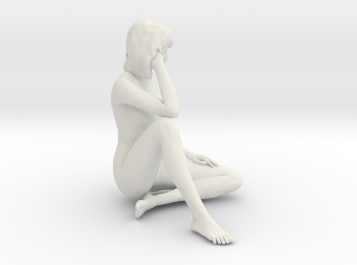 1/12 Race Queen Sitting Pose 3d printed