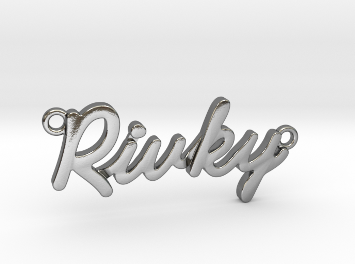 Name Pendant - "Rivky" 3d printed 