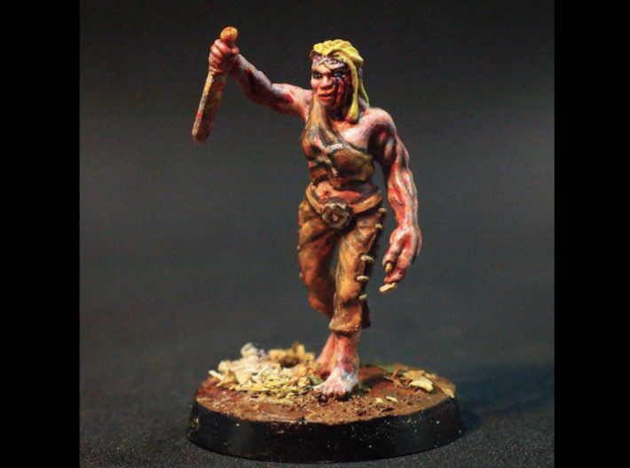 Sophie - 28mm Mutant 3d printed