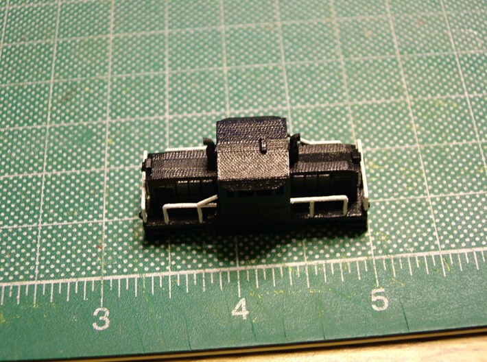 GE-44 Ton Switcher 3d printed GE-44 Ton 1:220 scale