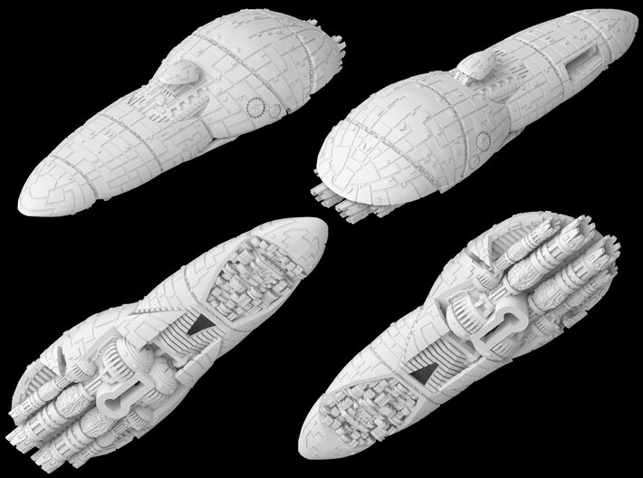 (Armada) Strike Cruiser 3d printed