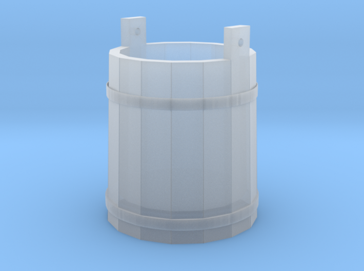 18th Century Pale or Bucket 1/43.5 Scale (7mm) 3d printed