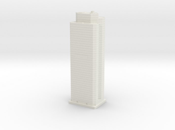 PNC Building (1:2000) 3d printed