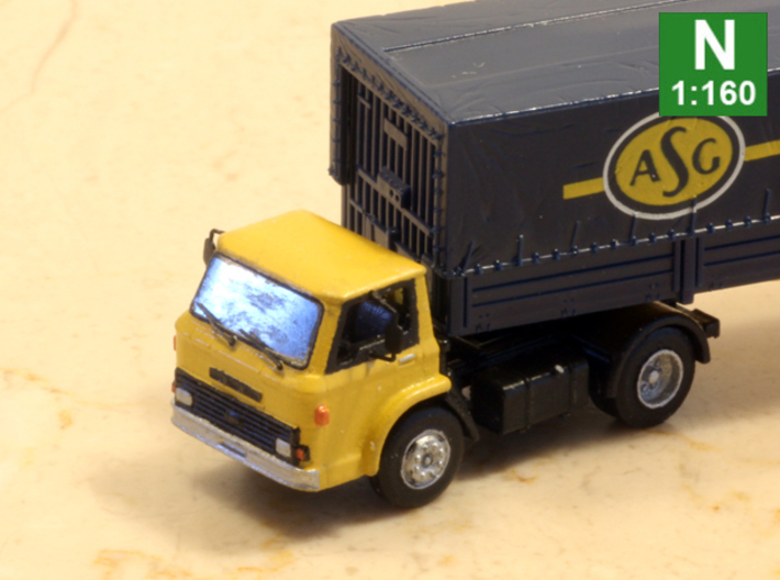 Ford D series (Late version) tractor truck N scale 3d printed