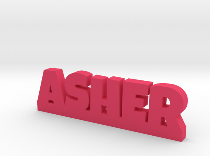 ASHER Lucky 3d printed 