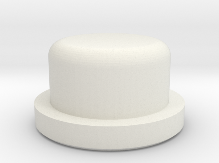 Rounded firebutton for TalyMod 3d printed 