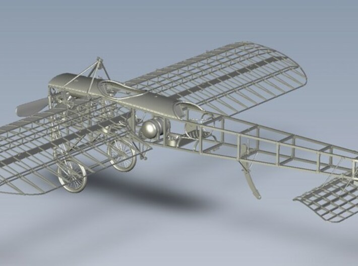 1/18 scale Bleriot XI-2 WWI model kit #2 of 3 3d printed 