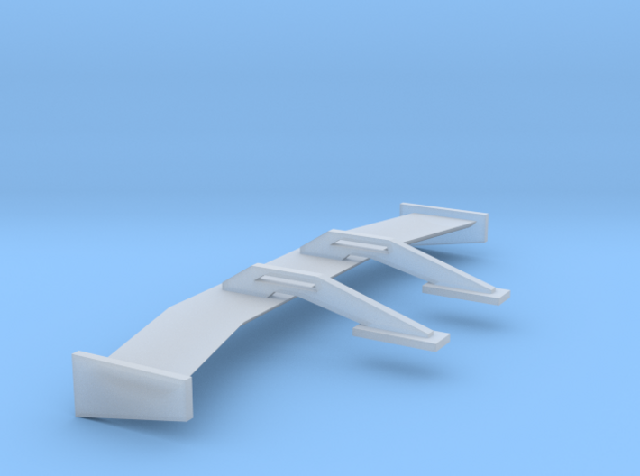 1/24 1/25 Lowpro Swan Neck Wing 3d printed