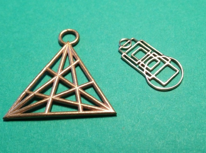 Triangle 3d printed 