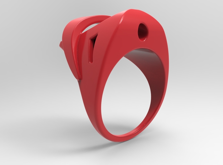 Wind Ring Pl 3d printed 