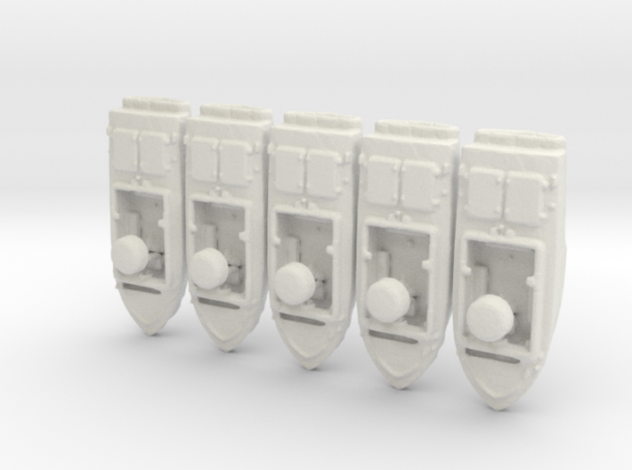 1/285 Scale Seal Support Craft Set Of 5 3d printed