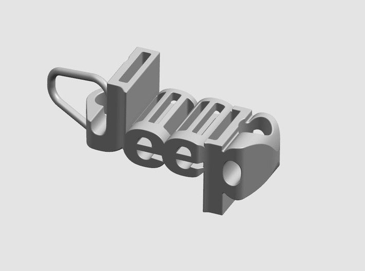 Jeep Grill Keychain. Check out the video! 3d printed