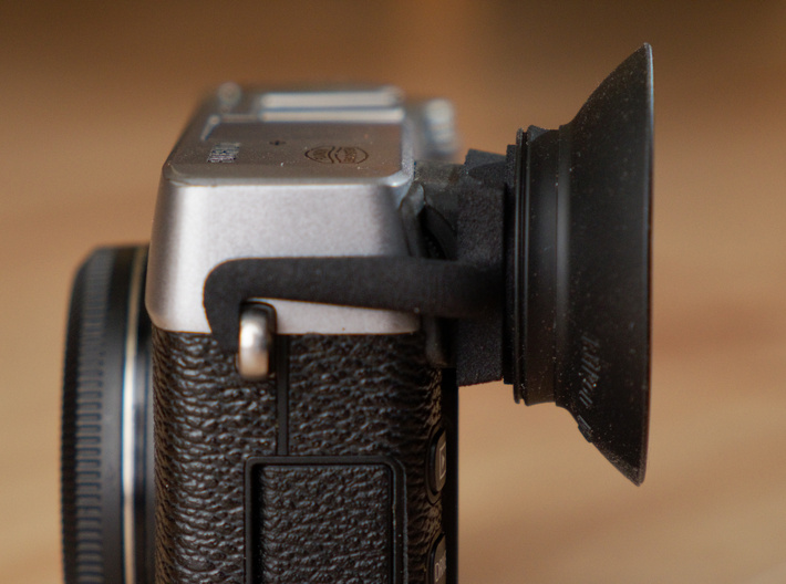 Eyecup adapter for X-E1 / X-E2 / X-E2s V3 3d printed 