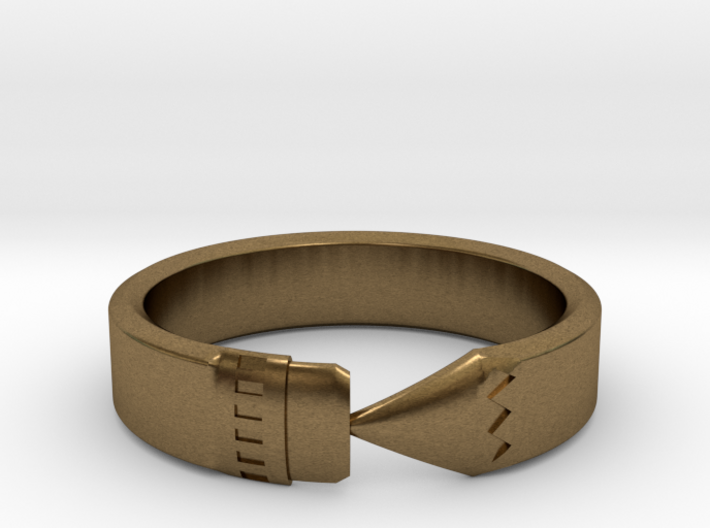 Pencil Ring, Size 7.5 3d printed
