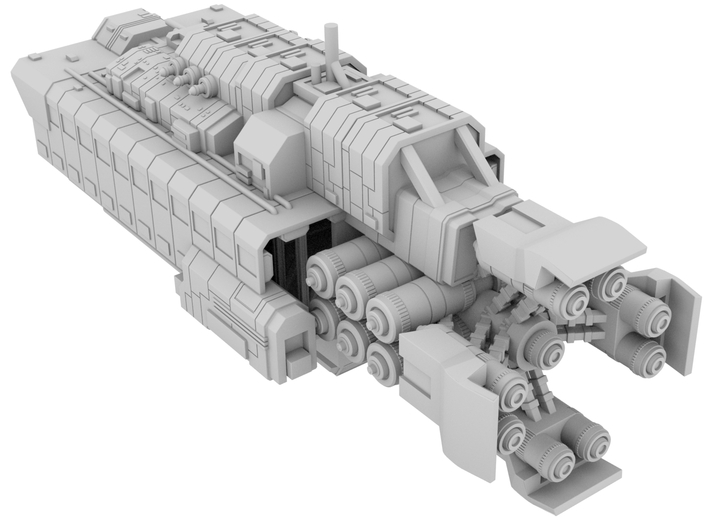 1:10000 Canterbury_100mm [The Expanse] 3d printed 