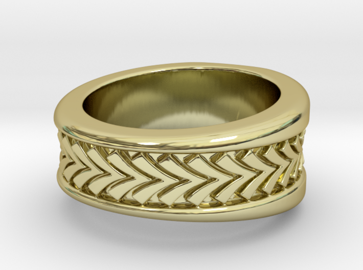 Spruce Ring G 3d printed 