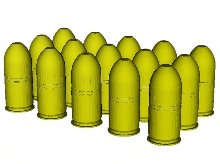 1/24 scale M-781 40x46mm grenades x 15 3d printed